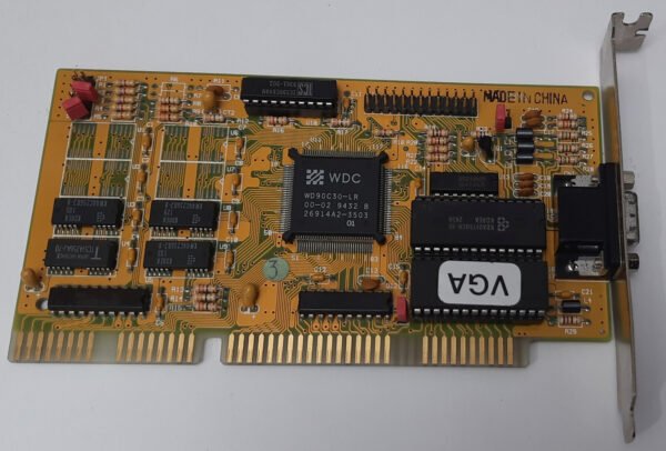Northman Technologies PTV-WD3XSM-2 ISA Grafikkarte (WD90C30, 512KB, retro, 1993) - Image 2