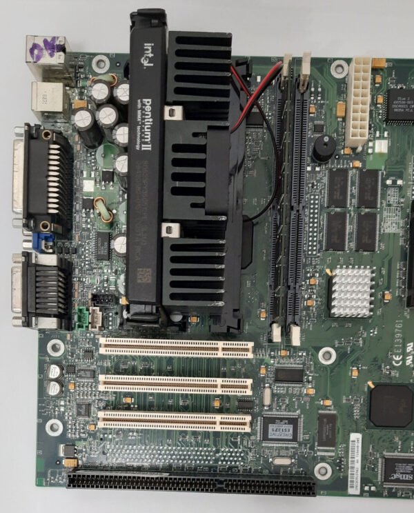 Intel RC440BX Slot 1 AGP ISA retro Mainboard + Pentium II 350MHz + 128MB SD-RAM - Image 2