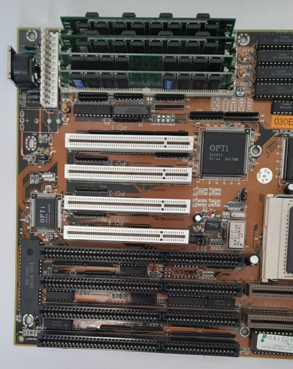 SOYO SY-030E2 VIP VLB ISA PCI 486 retro Mainboard + Intel 80486DX 33MHz + 16MB - Image 2