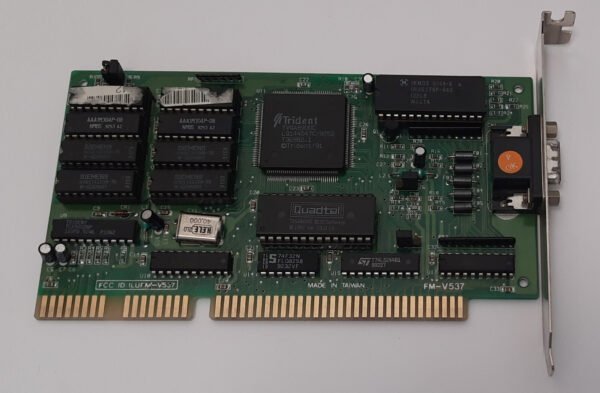Formosa FM-V537 ISA Grafikkarte (Trident TVGA8900C, 1MB, retro, 1992) - Image 2