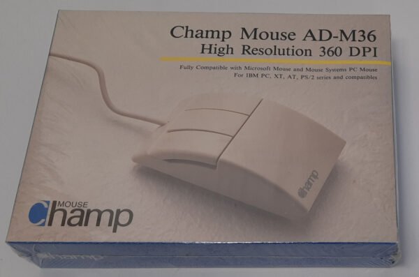 Champ Mouse AD-M36 serielle Maus (RS232, retro, NOS)