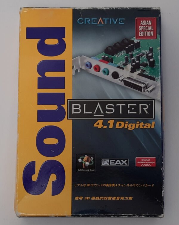 Creative Sound Blaster 4.1 Digital PCI Soundkarte (CT4750, retro, OVP, 2002)