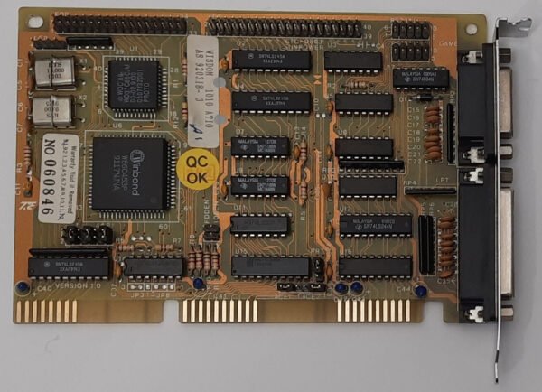 Sunpower STC-0803 ISA Multi-I/O IDE Floppy Controller (Winbond, retro, 1991)