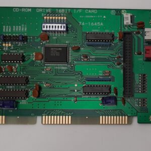 Mitsumi CD-ROM DRIVE 16BIT I/IF Card ISA Controller (74-1645A, retro, 1993)