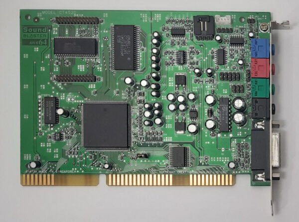 Creative Sound Blaster AWE64 ISA Soundkarte (CT4520, retro, Wavetable, 1997)