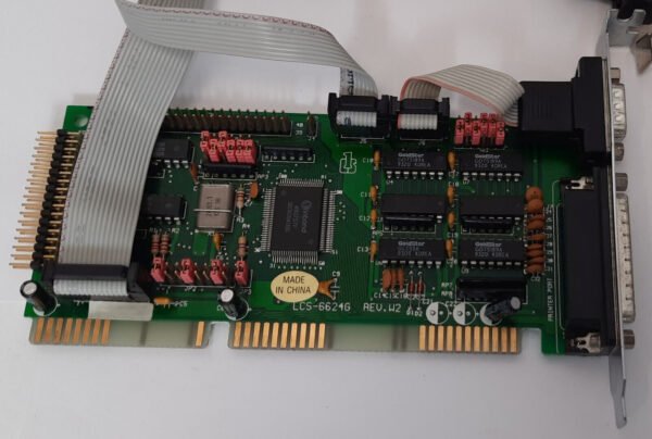 Longshine LCS-6624G ISA Multi-I/O IDE Floppy Controller (retro, 1993) - Image 2