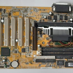 MSI MS-6163 Slot 1 ISA AGP retro Mainboard + Pentium III 550MHz + 128MB RAM