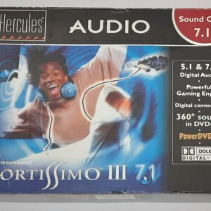 Hercules Fortissimo III 7.1 PCI Soundkarte (Crystal CS4624, 2002, OVP)