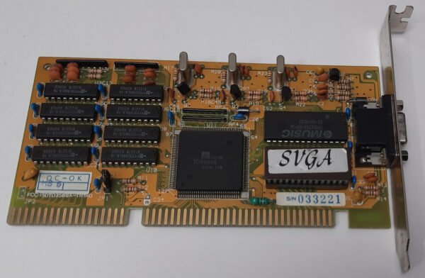 Tamarack TD3588A ISA Grafikkarte (256KB, retro, 1991) - Image 2