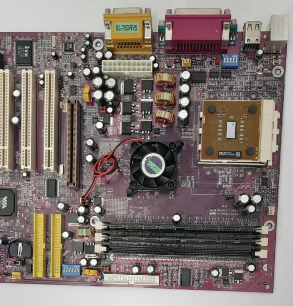 Soltek SL-75DRV5 Sockel A AGP retro Mainboard + AMD Athlon XP 2400+ + 1GB RAM - Image 3