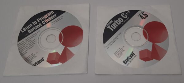 Borland Turbo C++ Suite (CD-ROM, 3.5" Disketten, DOS, retro, OVP, boxed, 1998) - Image 2