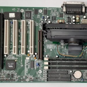 QDI Advance 5/133 Slot 1 AGP ISA retro Mainboard + Pentium III 500MHz + 128MB