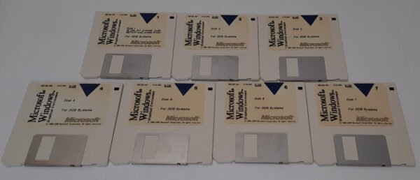Microsoft Windows 3.0 (3.5" Disketten, retro, OVP, boxed, 1991) - Image 2