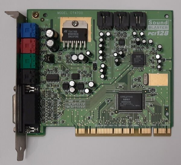 Creative Sound Blaster PCI 128 Soundkarte (CT4700, retro, 1999)