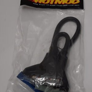 Hotmod IDE Kabel Rundkabel 40-pol. 3 Abgriffe (ATA-133, schwarz, retro, NOS)