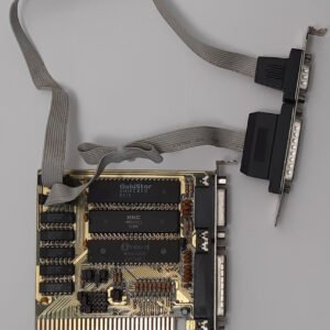 ATIO-V8 ISA 8-bit Multi-I/O Controller (1992, COM, LPT, RS-232, parallel, retro)
