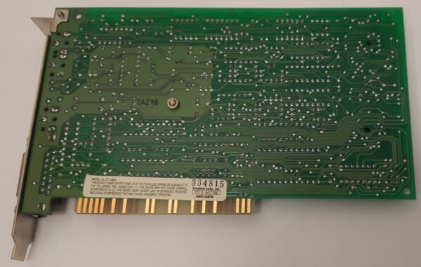 Creative Sound Blaster 2.0 8-bit ISA Soundkarte (OPL2, CT1350B, retro, 1992) - Image 4