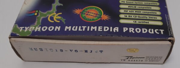 Typhoon Easy Lite Non 3D ISA Soundkarte (Crystal CS4236, retro, OVP, 1997) - Image 8