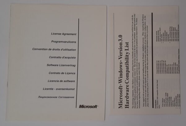 Microsoft Windows 3.0 (3.5" Disketten, retro, OVP, boxed, 1991) - Image 4