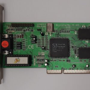 Super Grace / Butterfly 122G-A AGP Grafikkarte (S3 Trio3D, 4MB, retro, 1998)