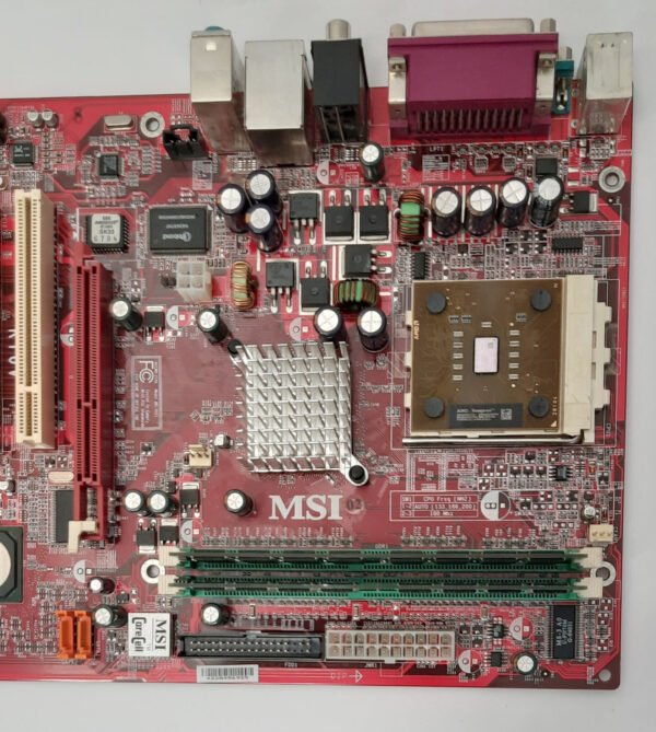 MSI KT6V Sockel A AGP retro Mainboard + AMD Sempron 2600+ + 1GB RAM - Image 3