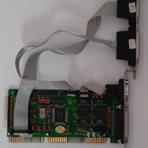 Longshine LCS-6624G ISA Multi-I/O IDE Floppy Controller (retro, 1993)