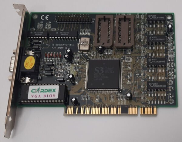 Gainward Cardex GW407A PCI Grafikkarte (S3 Trio64, 86C764X, 1MB, retro, 1996) - Image 2