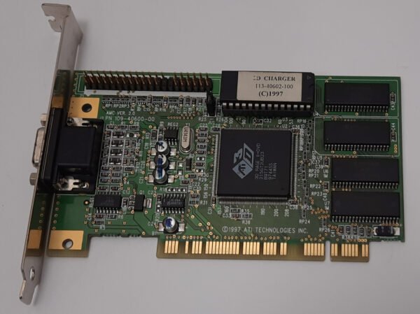 ATI 3D Charger PCI Grafikkarte (3D Rage II+DVD, 109-40600-00, 2MB, retro, 1997) - Image 2