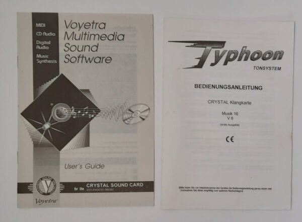 Typhoon Easy Lite Non 3D ISA Soundkarte (Crystal CS4236, retro, OVP, 1997) - Image 6