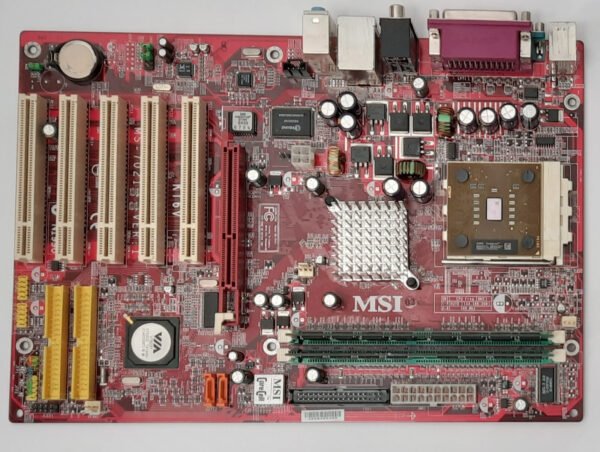 MSI KT6V Sockel A AGP retro Mainboard + AMD Sempron 2600+ + 1GB RAM