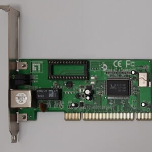 Level One FNC-0109TX PCI Netzwerkkarte (RJ45, Realtek RTL8139D, retro, 2002)
