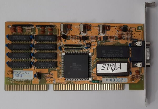 Tamarack TD3588A ISA Grafikkarte (256KB, retro, 1991)