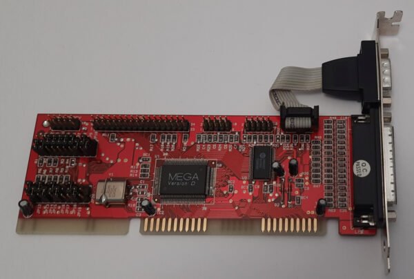 MEGA D ISA Multi-I/O Floppy Controller (rot, retro, 1994) - Image 2