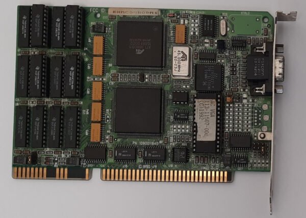 ATI Graphics Vantage ISA Grafikkarte (Mach8 + 28800-6, 1MB+512KB, retro, 1992)