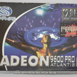 Sapphire Radeon 9600 Pro Atlantis AGP Grafikkarte (ATI, 128MB, retro, 2004, OVP)
