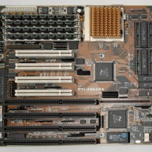 ASUS PVI-486AP4 VIP VLB ISA PCI 486 retro Mainboard + Intel 486DX2 66MHz + 16MB