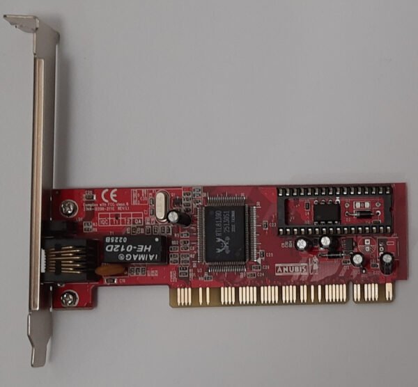Anubis 37AN-12200-211C PCI Netzwerkkarte (Realtek RTL8139D, RJ45, retro, 2002)