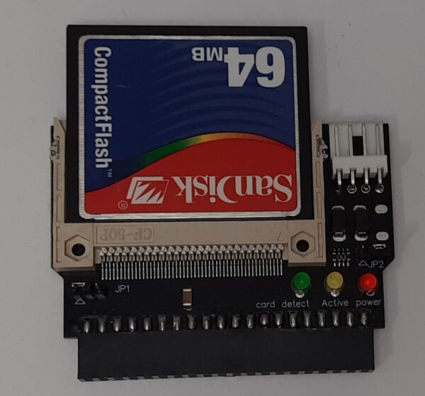Interner CF to IDE Adapter + 64MB CF Card + MS-DOS 3.31 für Retro PC