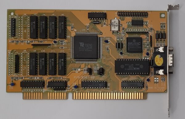 Tseng Labs 9307-00 ISA Grafikkarte (ET4000AX, 1MB, retro, 1993)