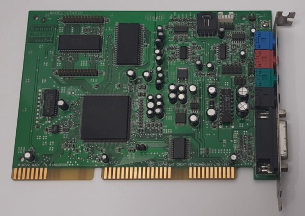 Creative Sound Blaster AWE64 ISA Soundkarte (CT4520, retro, Wavetable, 1997) - Image 2