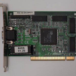 Lung Hwa DP271 PCI Grafikkarte (Cirrus Logic CL-GD5446BV, 2MB, retro, 1997)