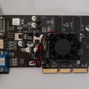 Manli A900 AGP Grafikkarte (ATI Radeon 9200, 128MB, retro, 2003)