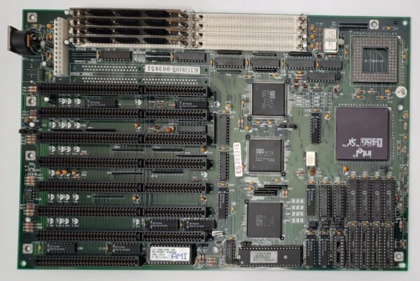 Chaintech 425SX ISA retro Mainboard + Intel 80486SX 25MHz + 4MB RAM
