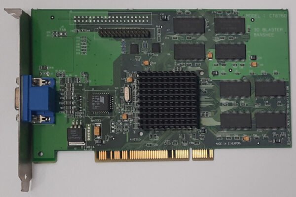 Creative 3D Blaster Banshee PCI Grafikkarte (CT6760, 3dfx Voodoo, 16MB,  1998)