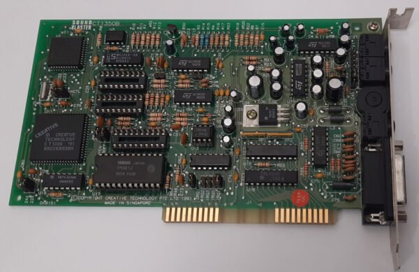 Creative Sound Blaster 2.0 8-bit ISA Soundkarte (OPL2, CT1350B, retro, 1992) - Image 2