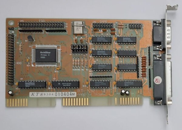 Raytech RT-1201 ISA Multi-I/O IDE Floppy Controller (Goldstar, retro, 1993)