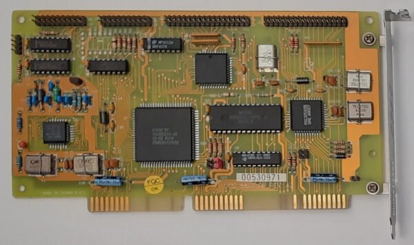 Longshine LCS-6622/W Rev. A2 ISA MFM Controller (retro, 1990)