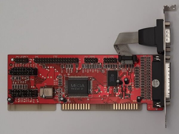 MEGA D ISA Multi-I/O Floppy Controller (rot, retro, 1994)