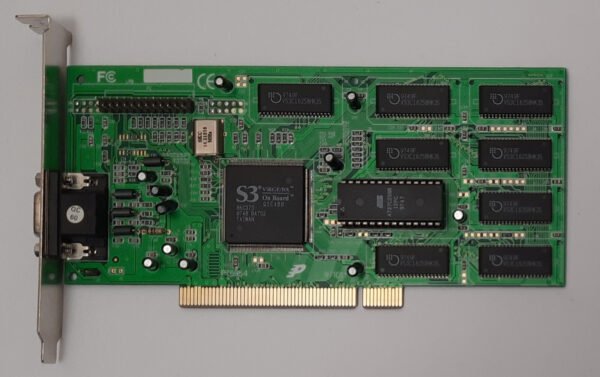 Pine PT5954 PCI Grafikkarte (S3 ViRGE/DX, 4MB, retro, 1997)
