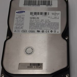 Samsung SpinPoint SV4012H IDE Festplatte (40GB, retro, 2002)